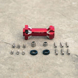 Warp 9 Jackshaft for Surron LBX — angled detail of bearing end cap