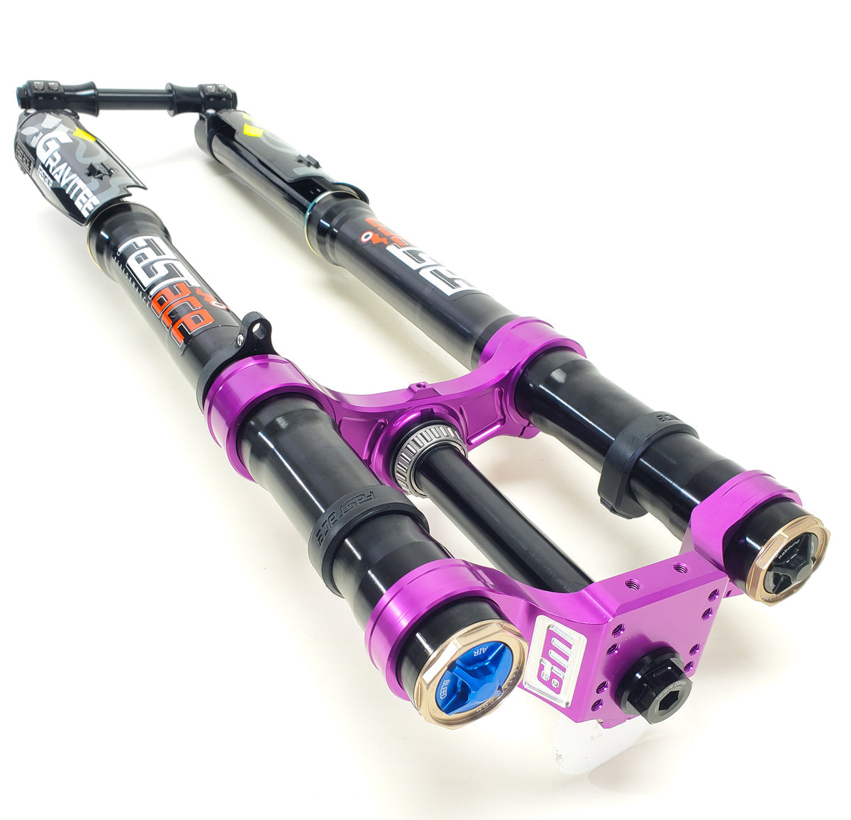 Warp 9 FastAce Suspension Bundle for Surron and Talaria — rear shock detail