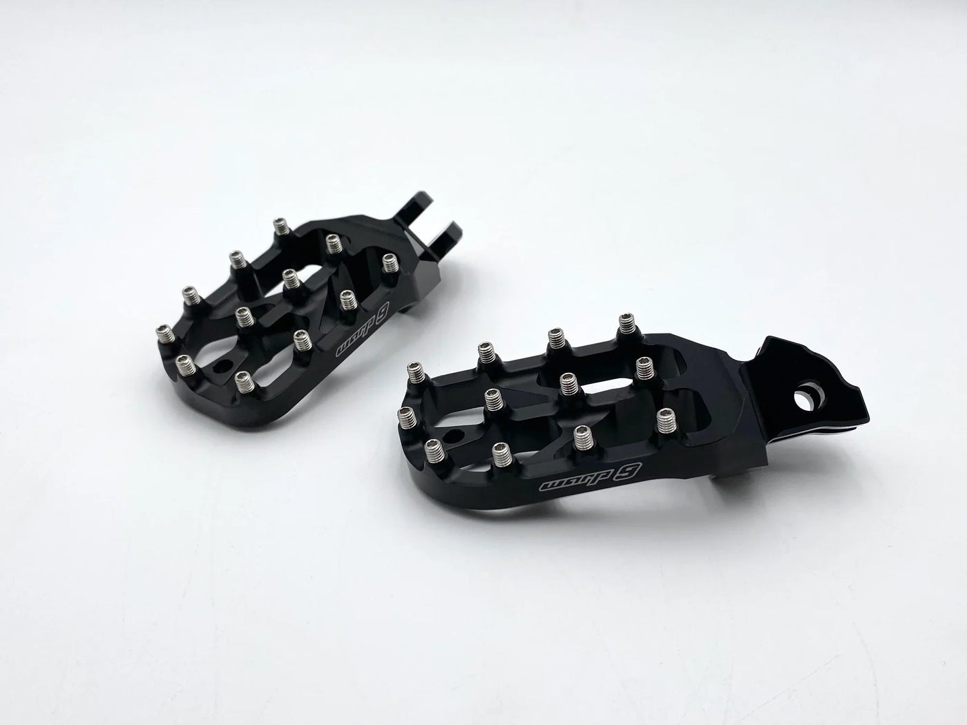 Warp 9 E-Moto Elite Foot Pegs — available anodized color options