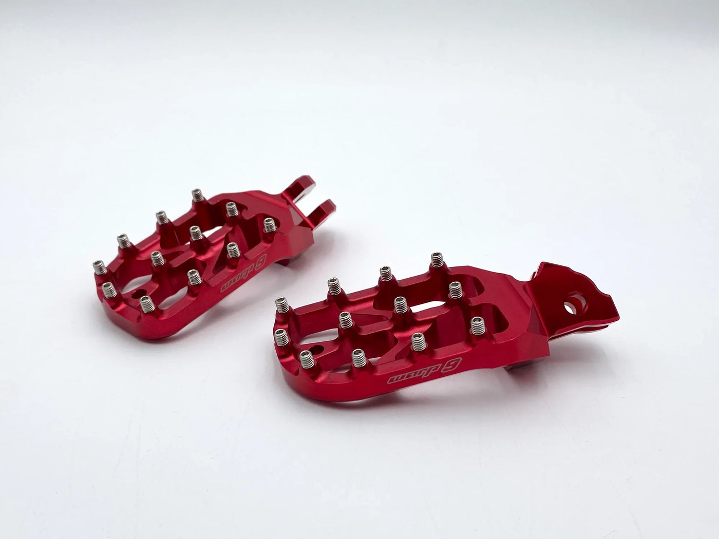 Warp 9 E-Moto Elite Foot Pegs — mounting hardware and pin kit