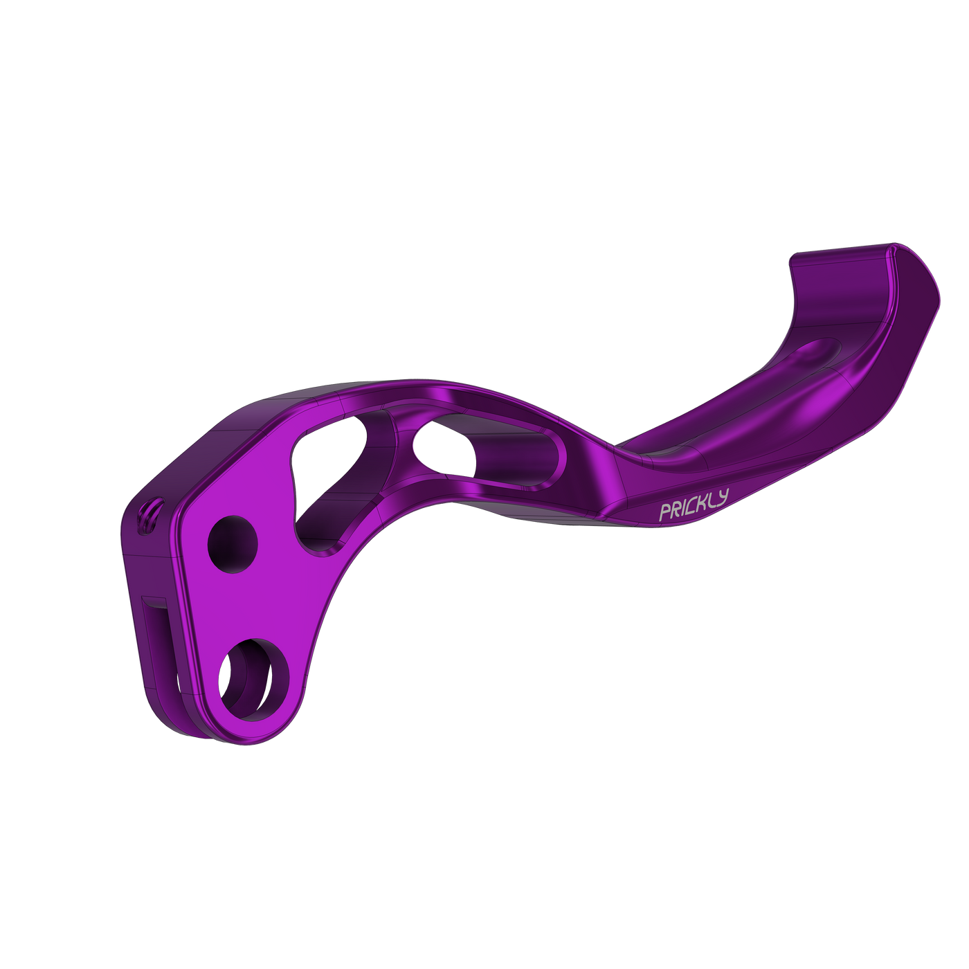 Prickly Brake Lever for E-Ride Pro and Talaria MX4 — fuchsia anodized