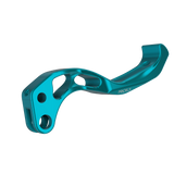Prickly brake lever for E-Ride Pro in turquoise anodized