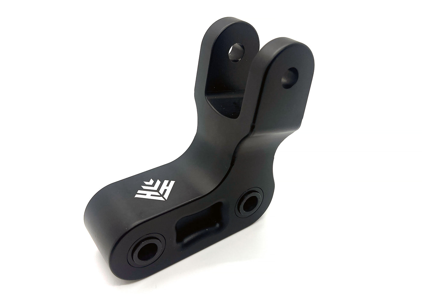 Heavy Hitter billet suspension linkage for E-Ride Pro, black anodized