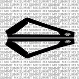 E-Ride Pro swing arm decal by Summit MX — Minimal style option