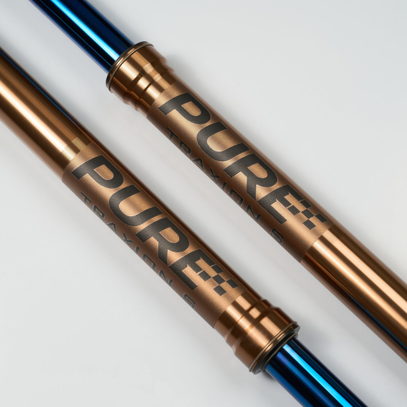 Pure Racing Komodo Forks for Talaria XXX — fork leg and axle detail
