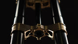 EXT Ferro fork bottom clamp and triple clamp detail
