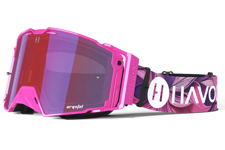 Blossom Helios offroad goggle by Havoc for Surron and Talaria riders — magnetic quick-change lens