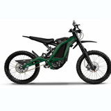Surron Light Bee X solid color frame wrap by Summit MX — Forest Green