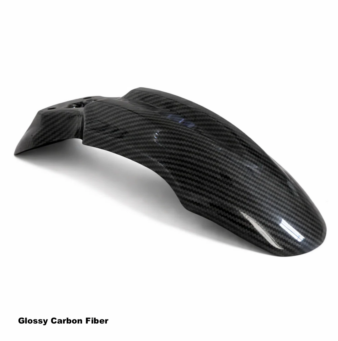 Tuttio Soleil 01 upgraded front fender installed — OEM mounting points, no modification needed