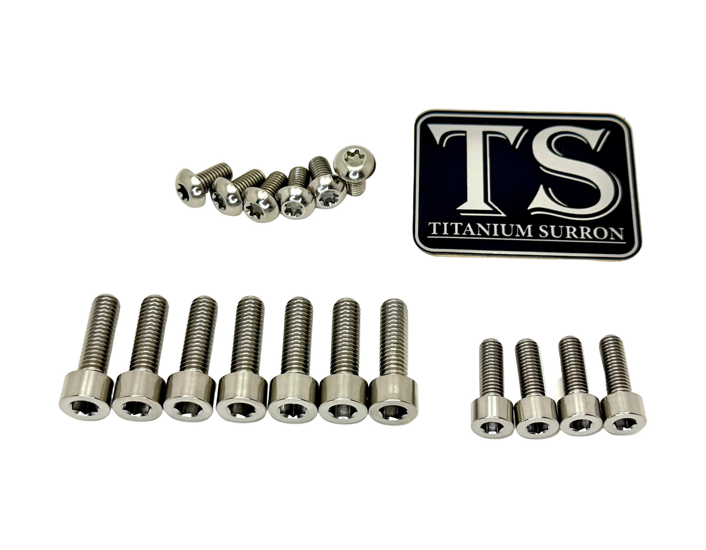 Titanium Bolt Kit for E-Ride Pro SR and Pro SS 3.0 Factory FastAce Fork (ALX32RC)