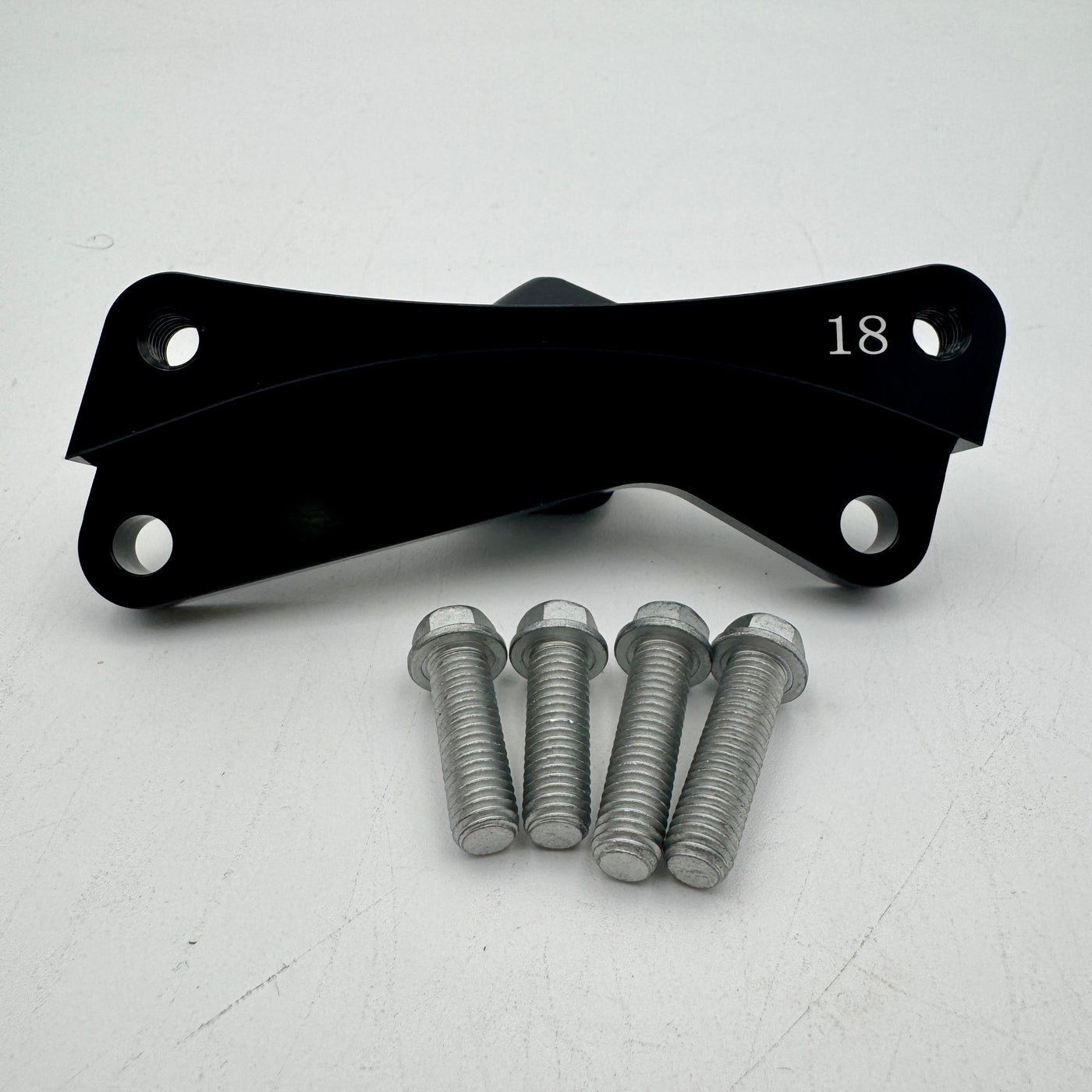 320mm front rotor relocation bracket for Kawasaki KX - Warp 9