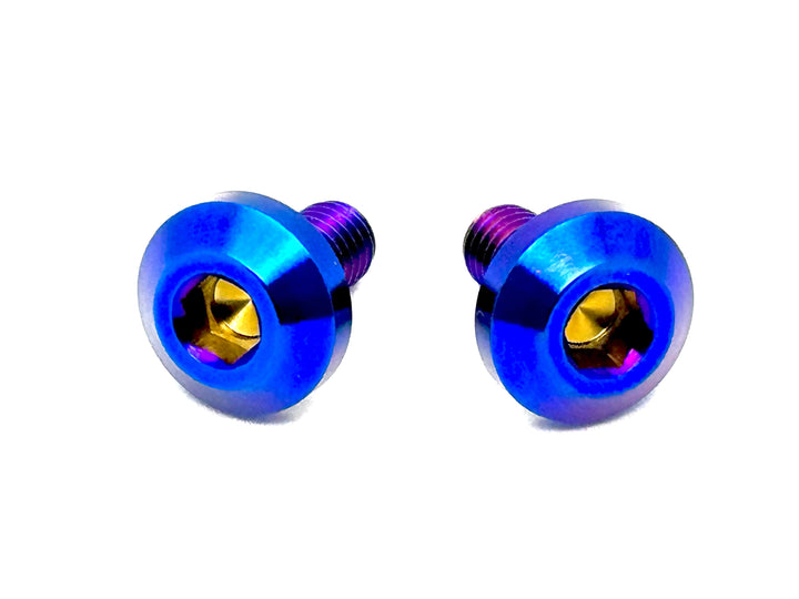 Titanium Chain Guard Bolts for Surron Light Bee X — set of two