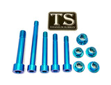 Titanium foot peg grips for Surron and Talaria e-moto — lifestyle