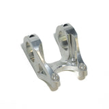 Prickly 35mm direct mount stem for Surron — 7075 billet bar-to-fork connection, raw finish
