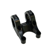 31.8mm Direct Mount Stem for Surron LBX — black anodized finish