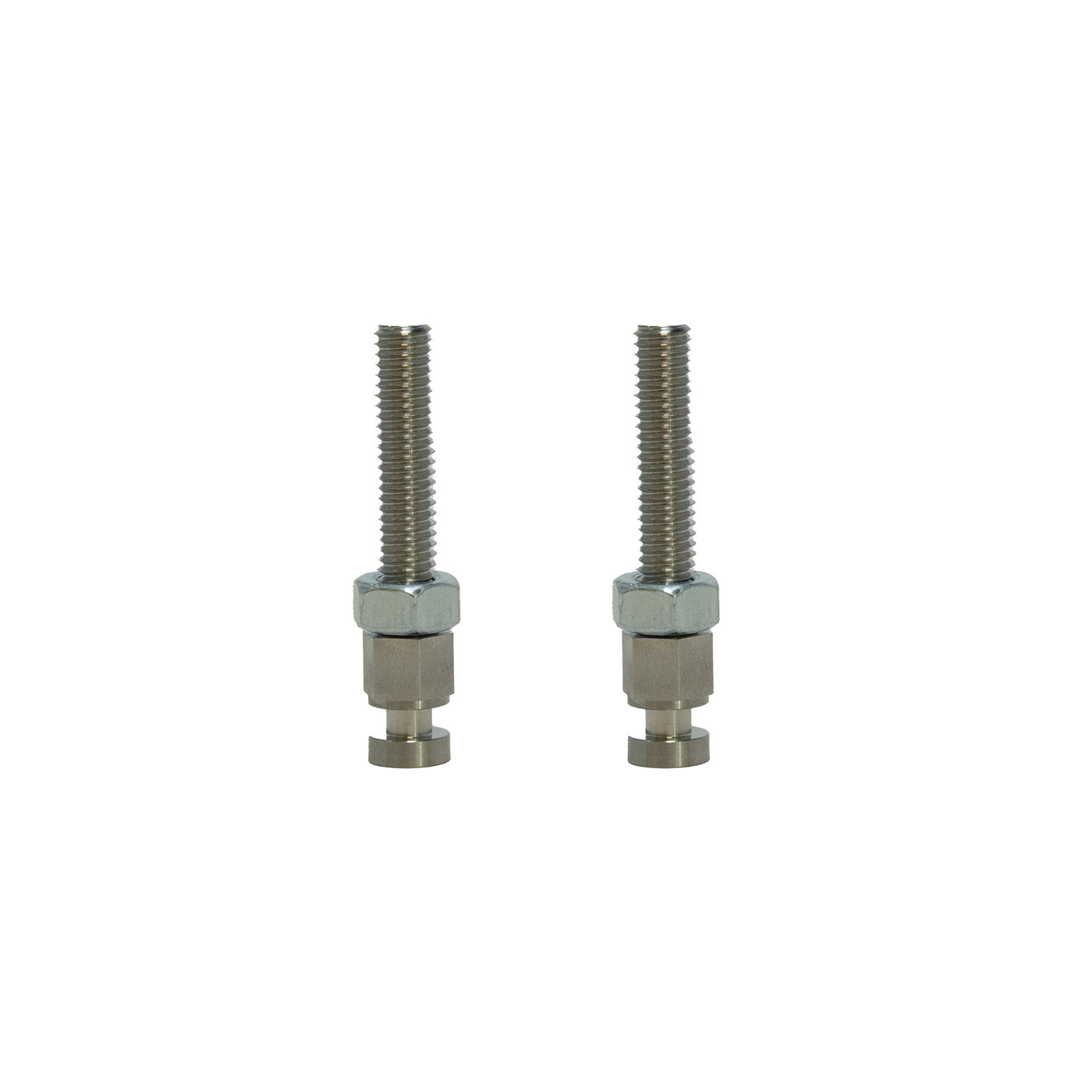 Prickly LBX axle blocks replacement hardware kit — x2 17-4PH bolts and x2 M6 hex nuts