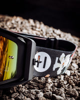 Flower Havoc Helios goggle for Surron and Talaria riders — side detail