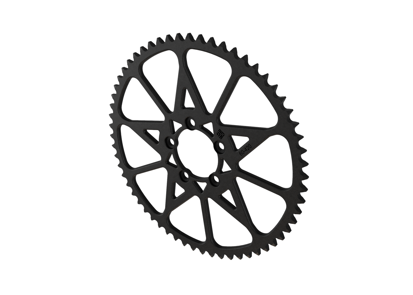Heavy Hitter 420 7075-T6 super sprocket for e-motos, black anodized