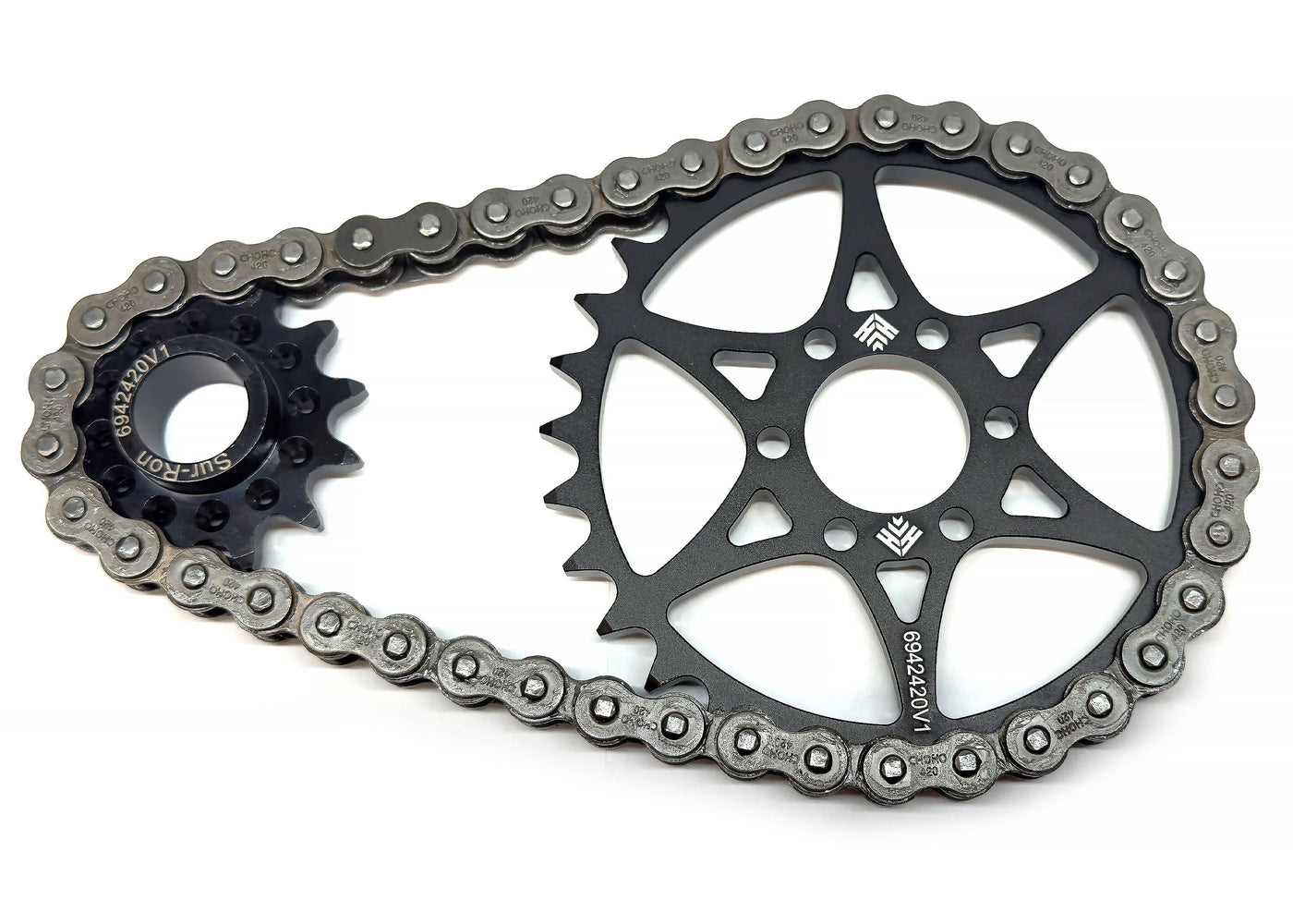Heavy Hitter Zero XB 420 Primary Chain Drive Conversion Kit