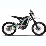 Surron Light Bee X solid color frame wrap by Summit MX — Holographic