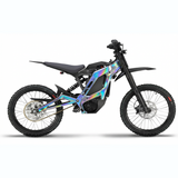 E-Ride Pro solid color frame wrap by Summit MX — Holographic
