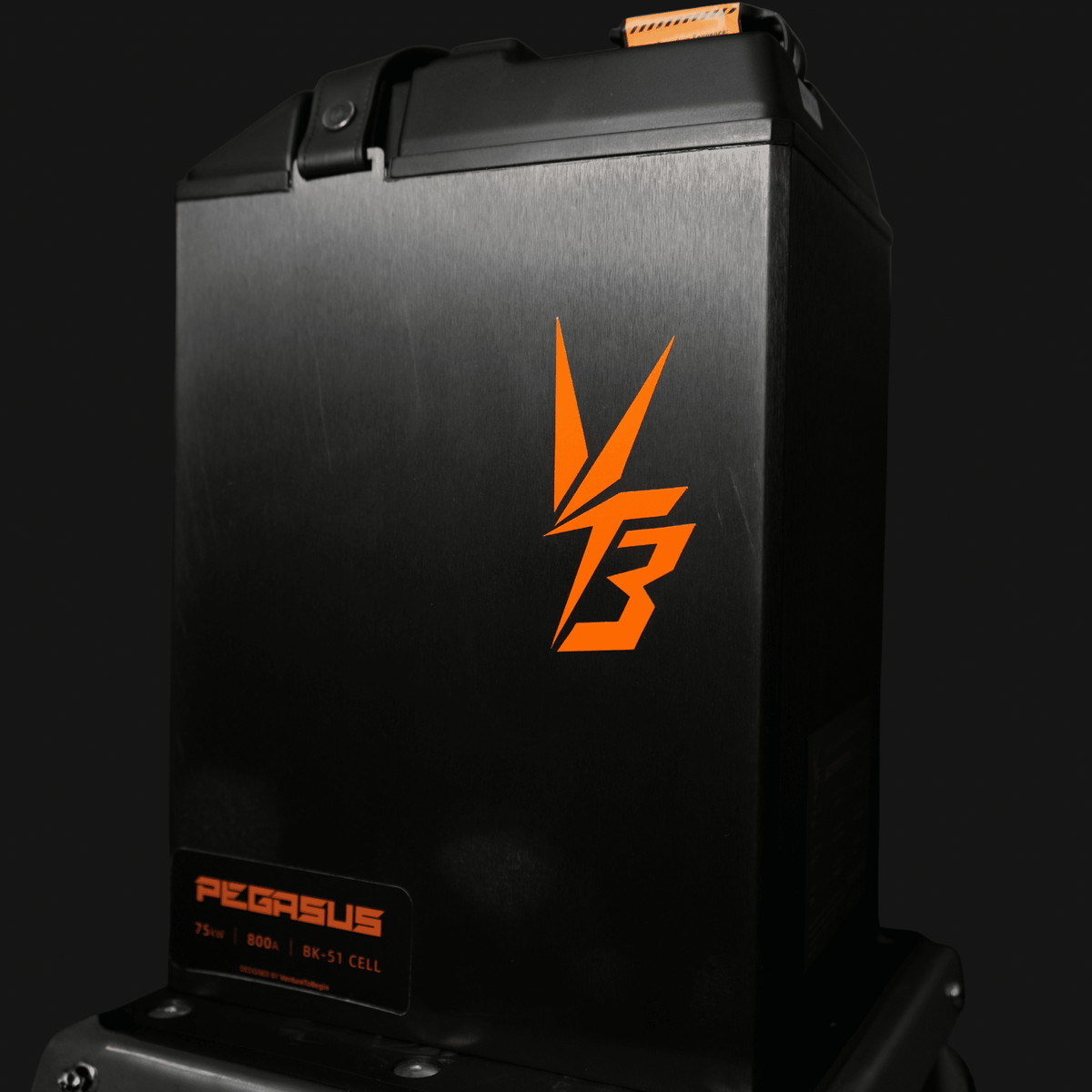 Ventus 96V 56Ah lithium battery for Surron Ultra Bee — high-capacity drop-in battery pack front view