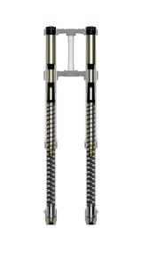 Sirris F43 fork for Surron Ultra Bee — triple clamp and crown assembly