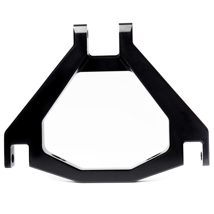 EBMX upgraded suspension triangle for Surron Ultra Bee — 7-series aluminum with extra Sirris shock clearance