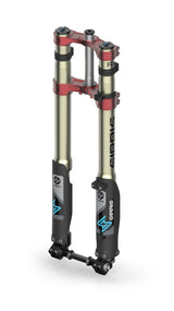 Sirris F43 CMX fork for E-Ride Pro SR — triple clamp and stem assembly