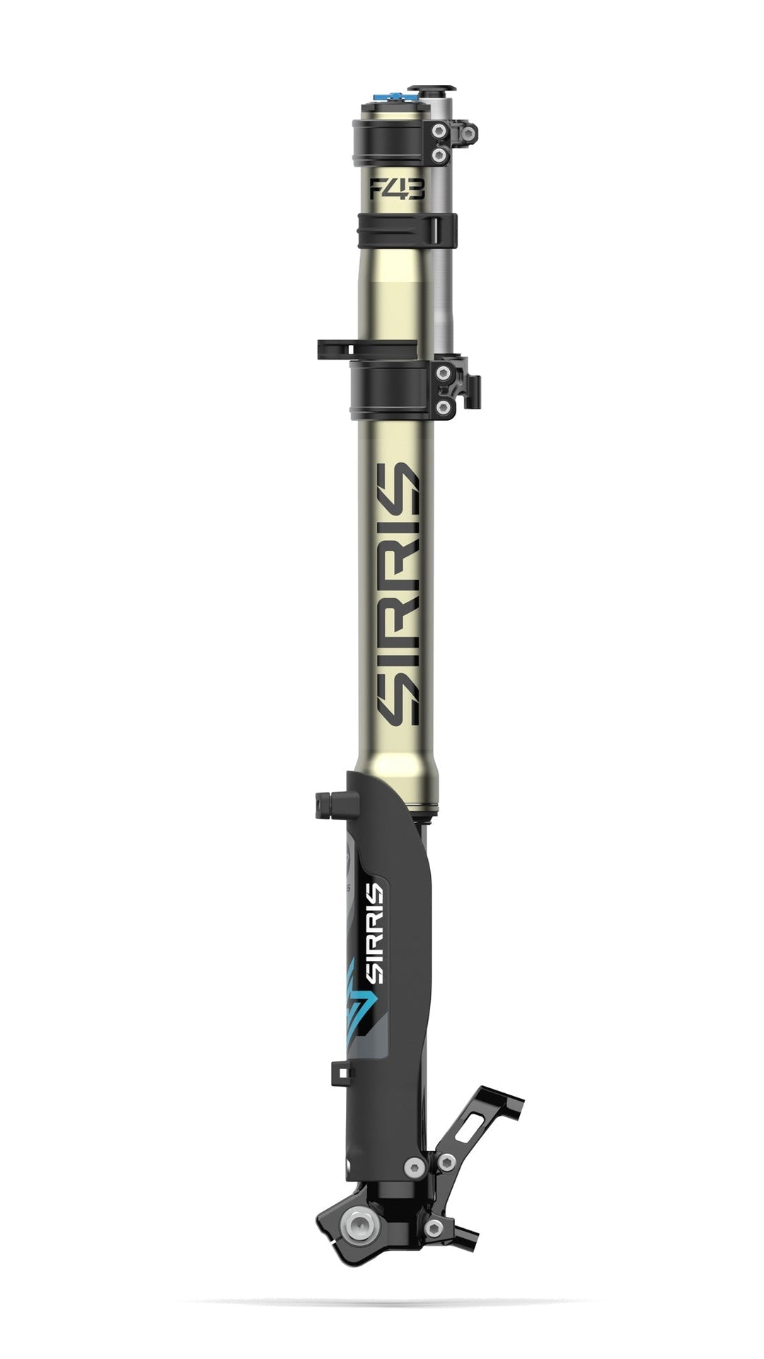 Sirris F43 CMX fork for E-Ride Pro SR — fork tube and slider detail view