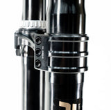 RFloXa bundle for Surron and E-Ride Pro — installed suspension view