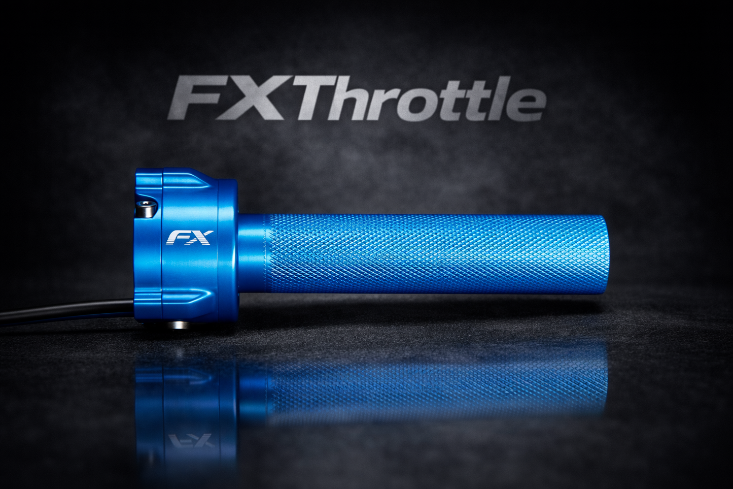 FX Throttle for electric dirt bikes — close-up throttle detail
