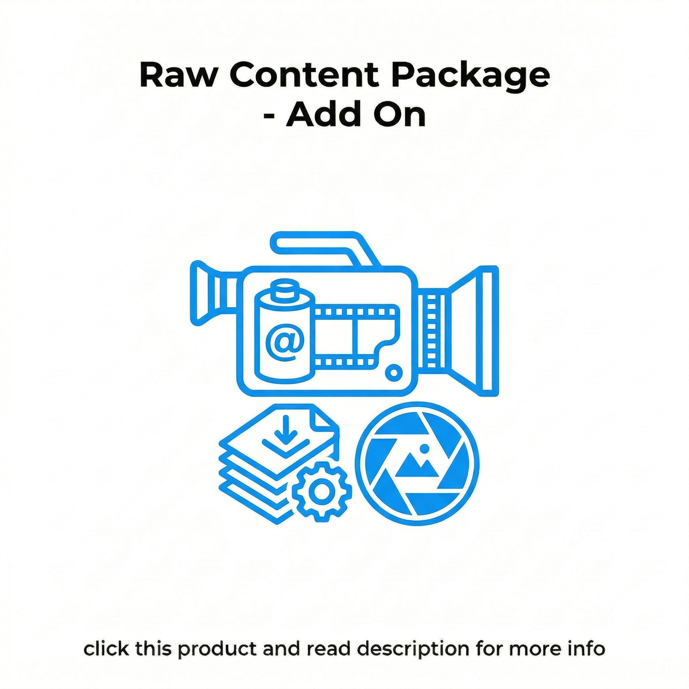 Raw Content Package - Add On