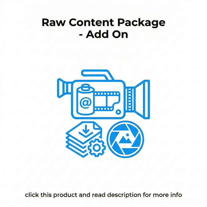 Raw Content Package - Add On