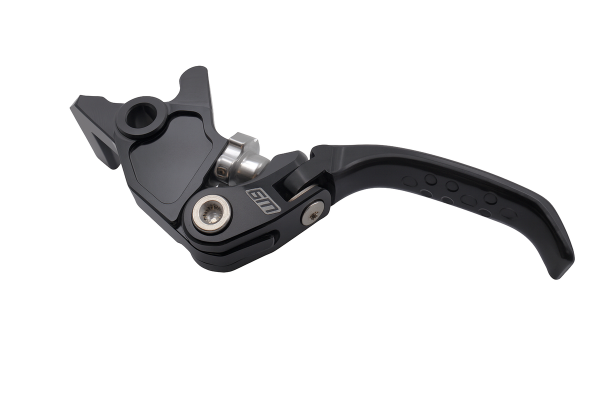 Warp 9 Folding Brake Levers — indexed reach adjuster detail | ThrottleCo