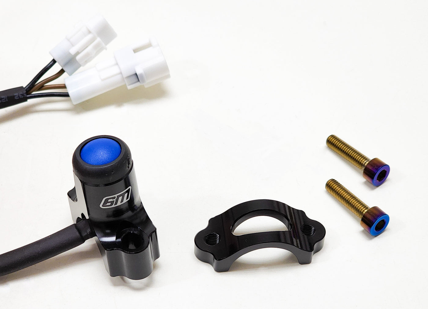 Warp 9 Light Button for Surron Light Bee X — switch detail