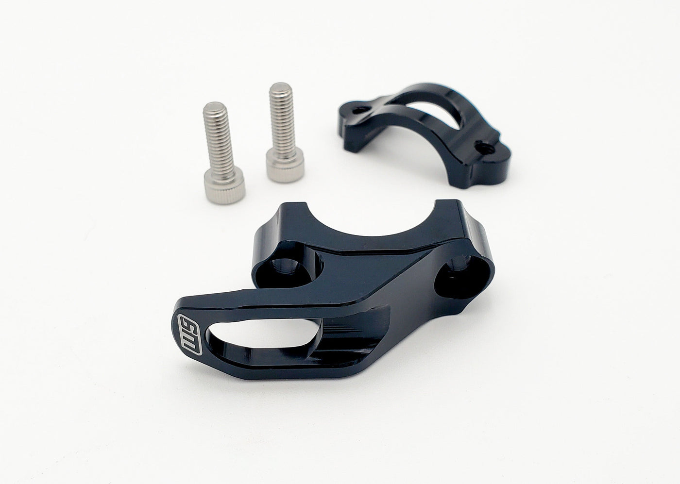 Warp 9 Helmet Hook for Surron Light Bee X — 7075-T6 aluminum bar mount