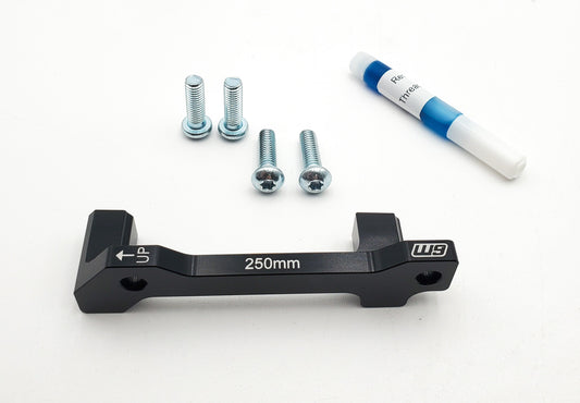 250mm Brake Bracket for Warp 9 & FastAce Fork on Surron LBX — caliper mount