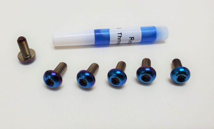 Warp 9 Titanium Rotor Bolts for Surron Light Bee X — corrosion-proof rotor hardware