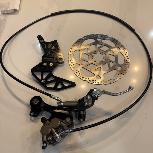 V2 Ultra Bee Brake Kit for Talaria XXX MX3 MX4 — CNC bracket and caliper | ThrottleCo