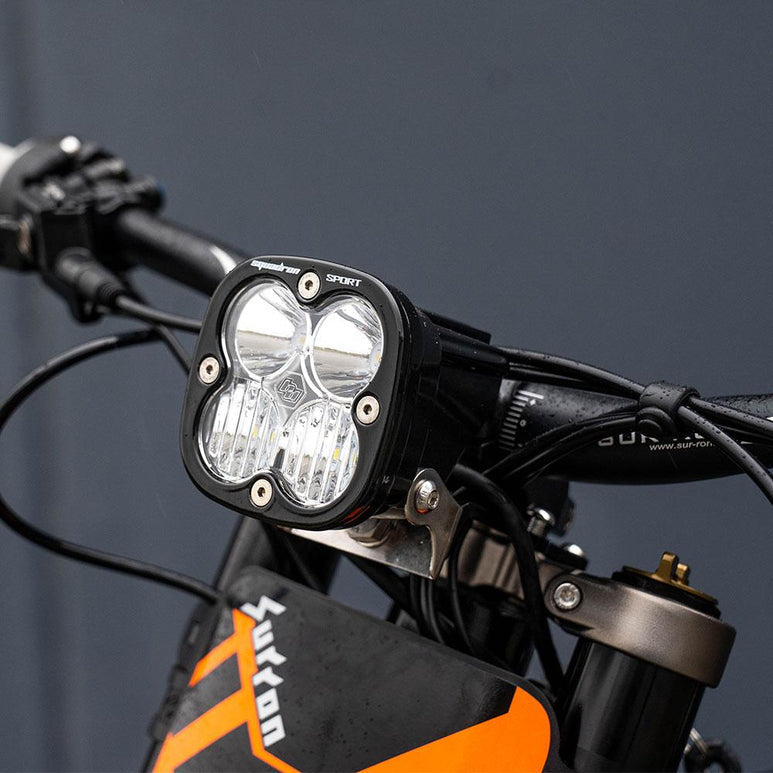 Baja Designs Sur-Ron Talaria Squadron Sport headlight beam pattern