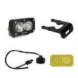 Baja Designs S2 Pro Headlight Kit for Surron Light Bee X — mounted on fork leg