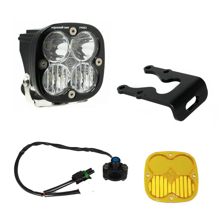 Baja Designs Squadron Pro Headlight Kit for electric dirt bike — front mount
