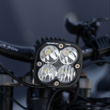 Baja Designs Squadron Pro LED bar — lens and reflector detail