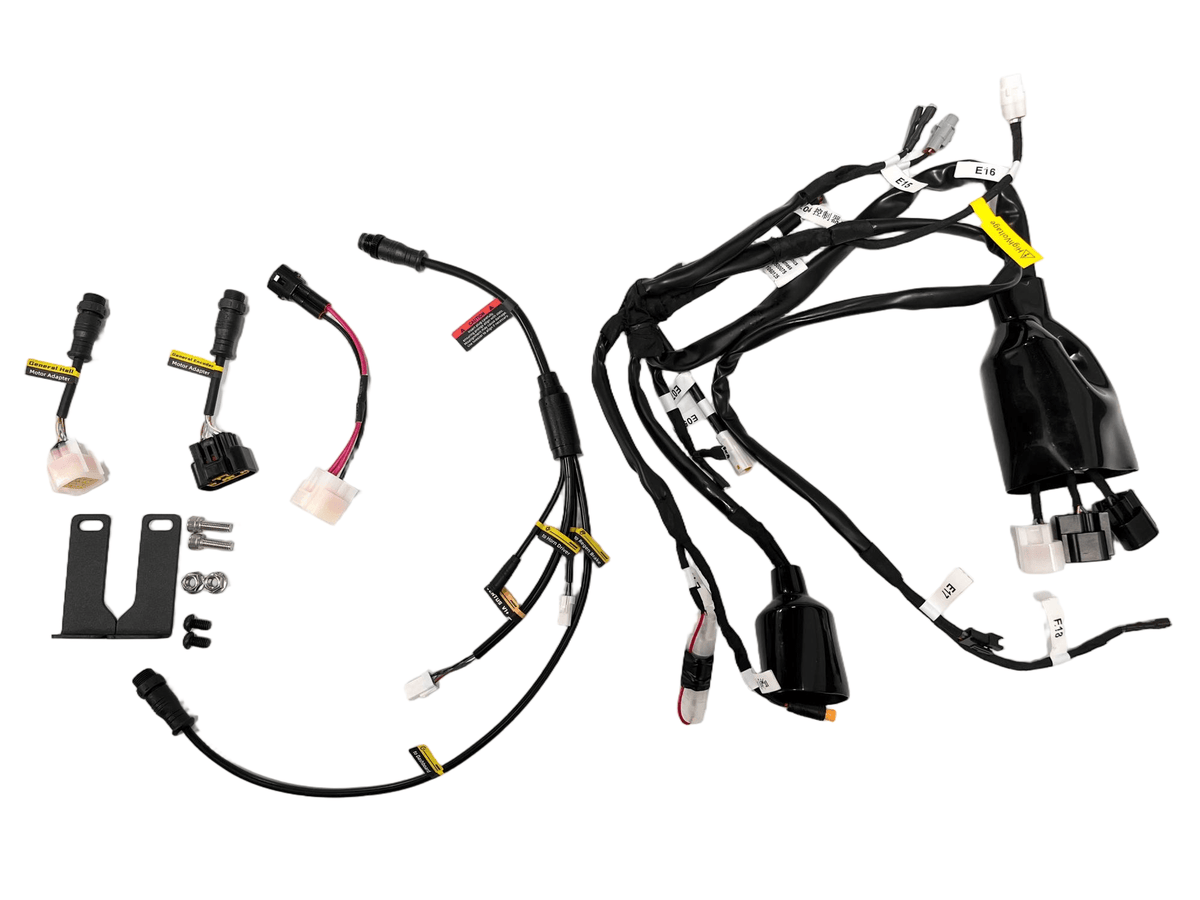 Ventus V9600 Wiring Harness — wire bundle and termination detail