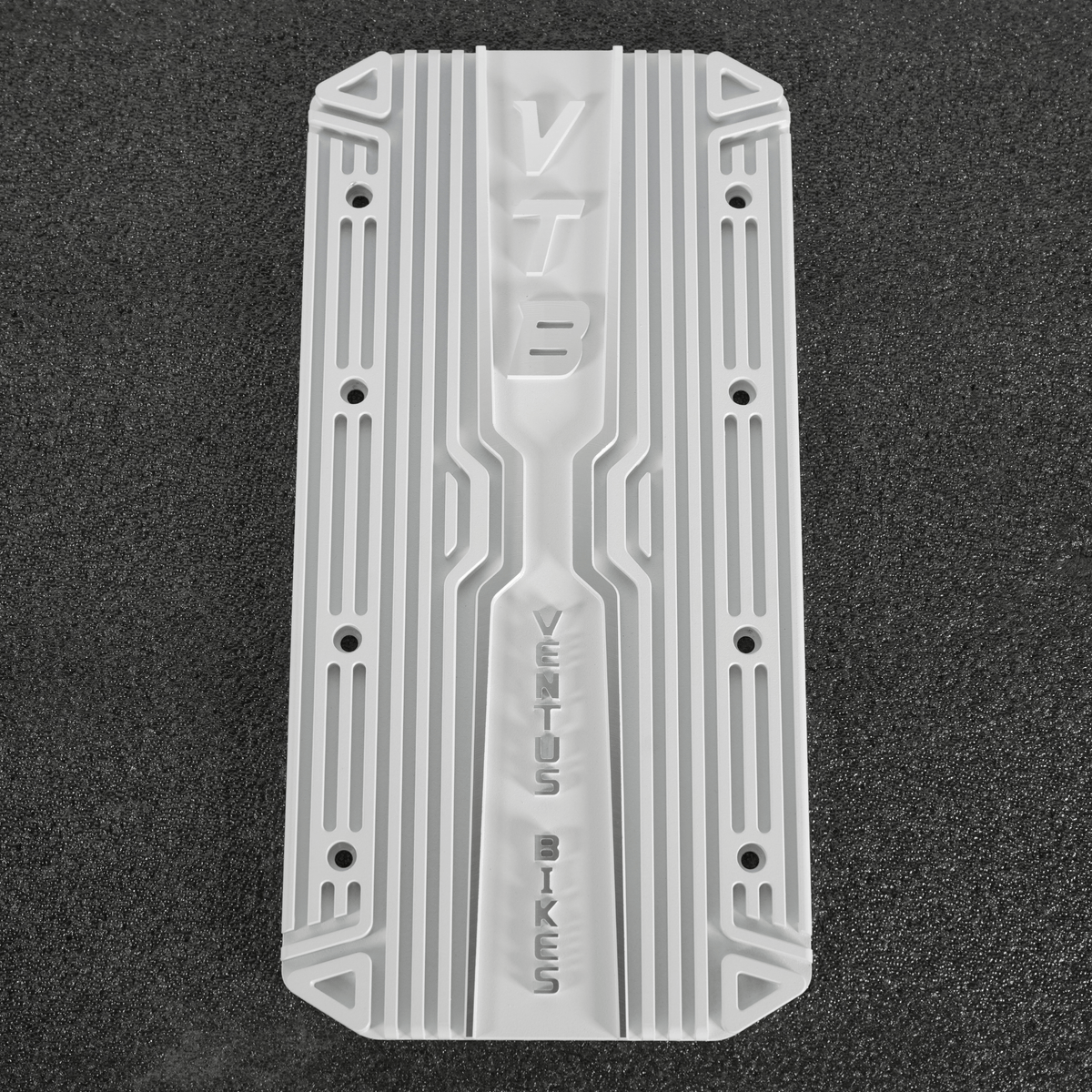 Ventus V9600 controller heat sink — side angle showing fin stack