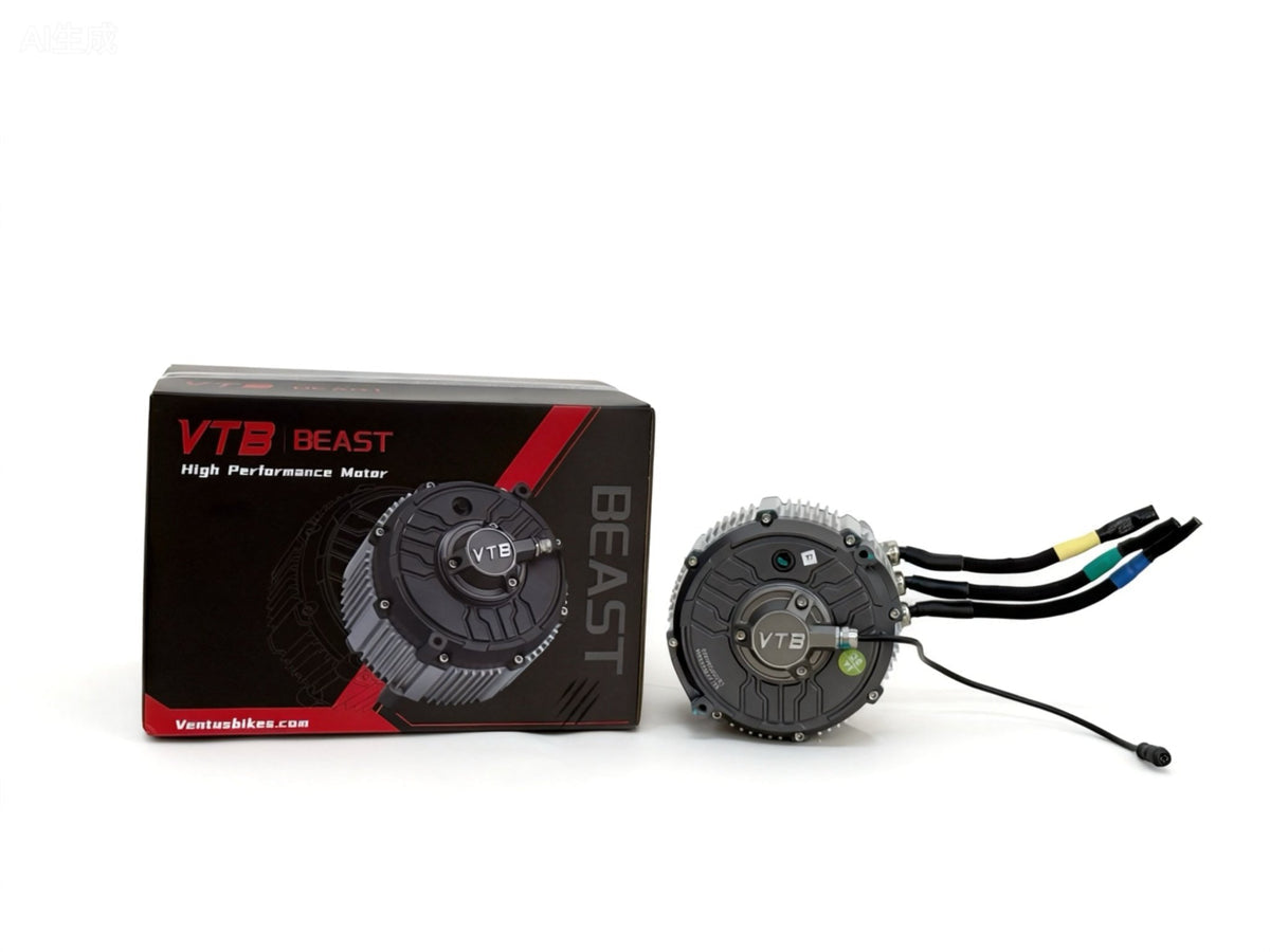 Ventus 28kW Light E-Moto Motor for Surron and Talaria — alternate angle view