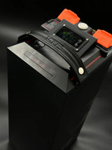Ventus EVO GT 72V 50Ah battery for Surron Light Bee — side profile with port