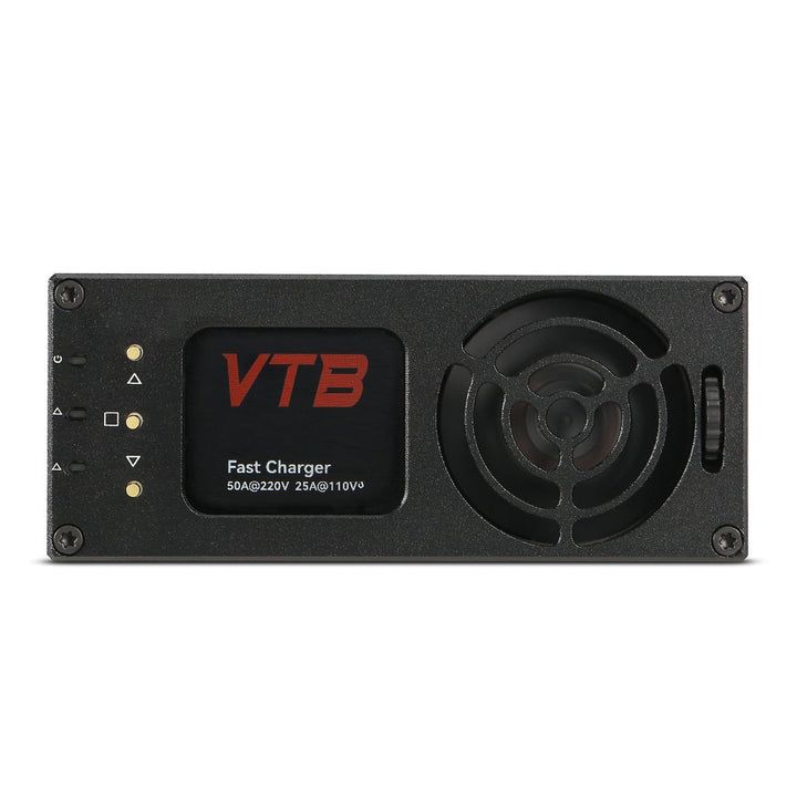 Ventus Fast Charger for e-moto — front panel with indicator lights and output port