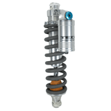 TECH ER30 283mm rear shock for E-Ride Pro and Surron LBX — piggyback reservoir with patented CTS compression tuning